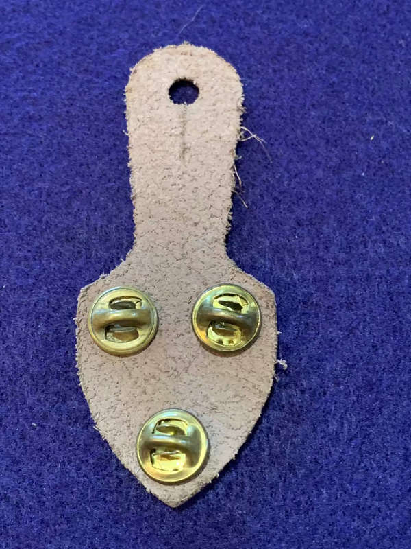 SADF RECCE Special Forces HQ Badge on a Standard Cowhide FOB
