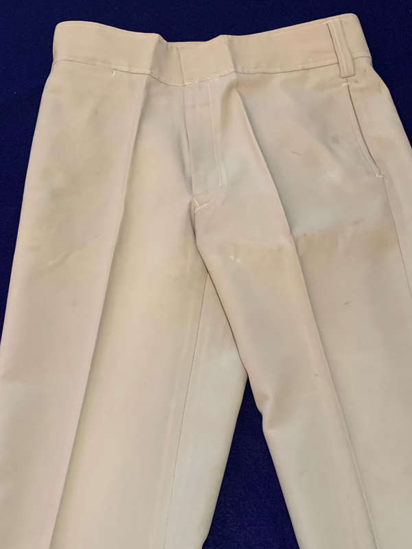 RHODESIAN Long Trousers `Sands` worn by other Units - Period Piece Worn