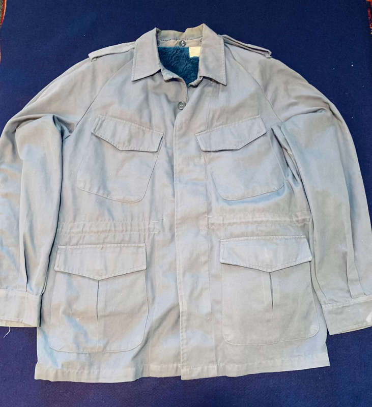 SAP Blue Jacket with Inner - Marburg Manufacturers, Size Large - 1985