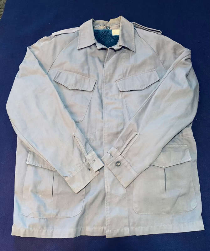 SAP Blue Jacket with Inner - Marburg Manufacturers, Size Large - 1985