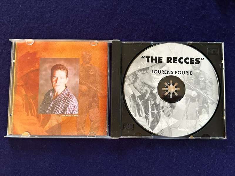 `The Recces` CD by Louren`s Fourie - Most songs sung around fire at night