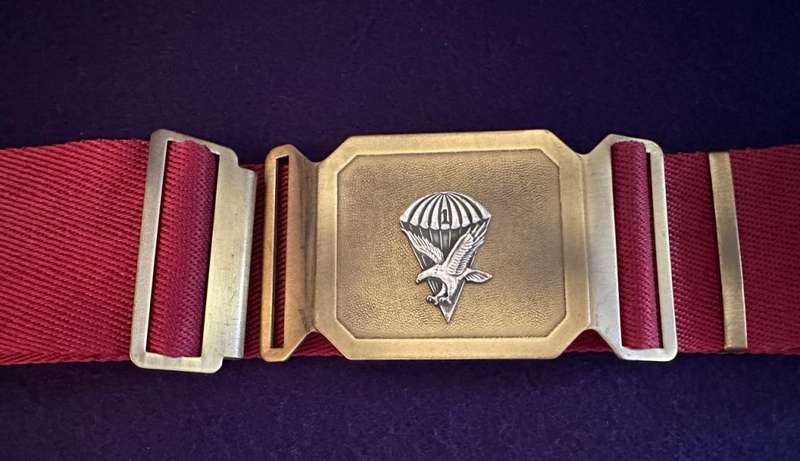 SADF 1 Parachute Battalion Stable Belt Complete - Great condition