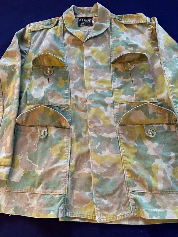 Recce / Hunter Group Camo Bushjacket and Long Trousers Set (Scarce) - Period Pieces / Authentic