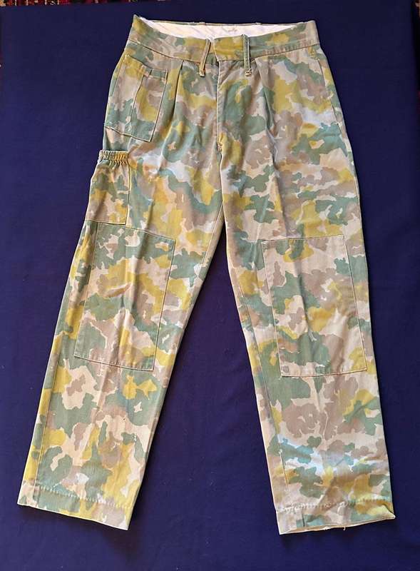 Recce / Hunter Group Camo Bushjacket and Long Trousers Set (Scarce) - Period Pieces / Authentic