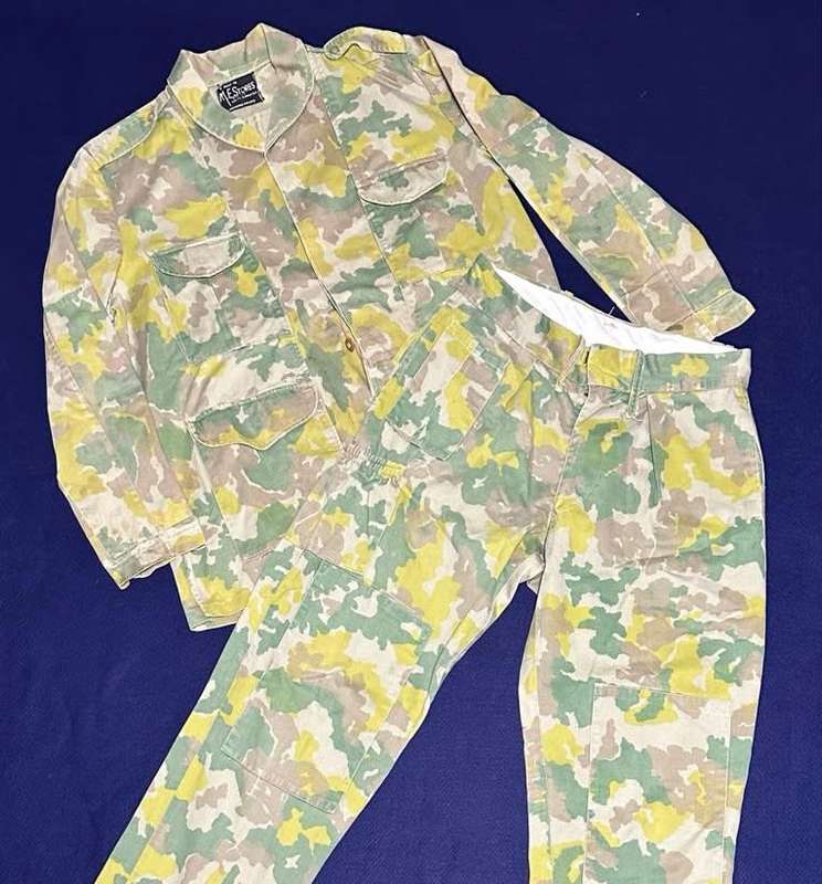 Recce / Hunter Group Camo Bushjacket and Long Trousers Set (Scarce) - Period Pieces / Authentic