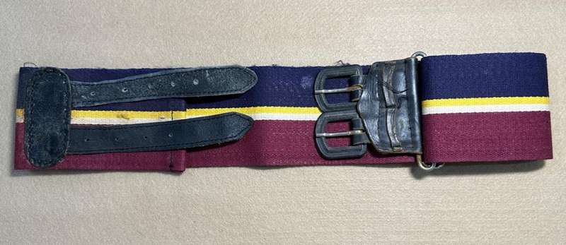 Rhodesian Army Pay Corps Stable Belt - Great Condition