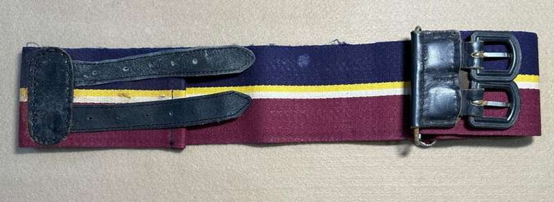 Rhodesian Army Pay Corps Stable Belt - Great Condition