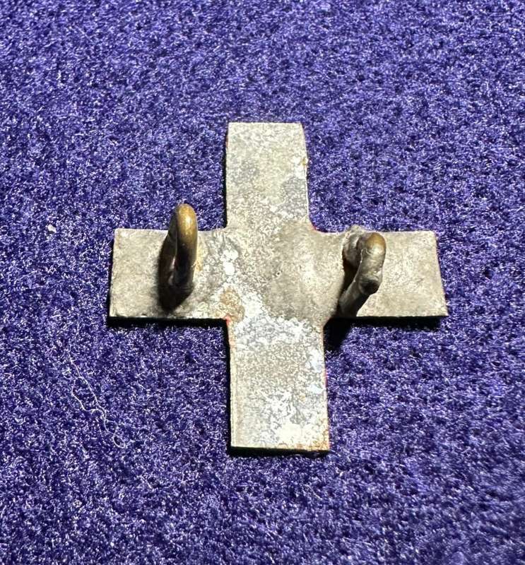 Rhodesian Medical Corps Cross - Faint Enamel - WW1 - Period Piece