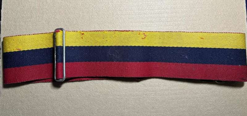 Rhodesian Medical Corps Stable BELT LEATHER STRAPS OLD TYPE MATERIAL - First Type Belt