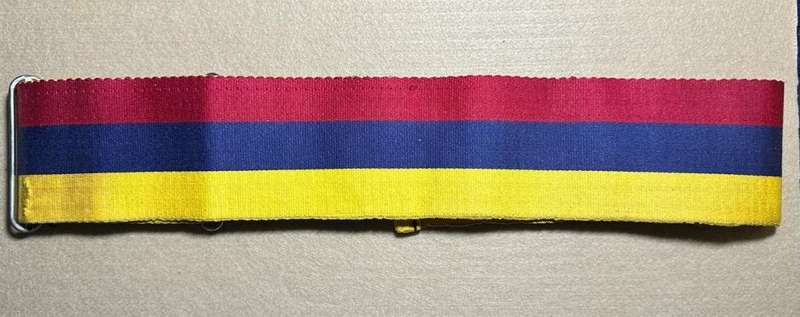 Rhodesian Medical Corps Stable BELT LEATHER STRAPS MODERN MATERIAL - 2nd Type