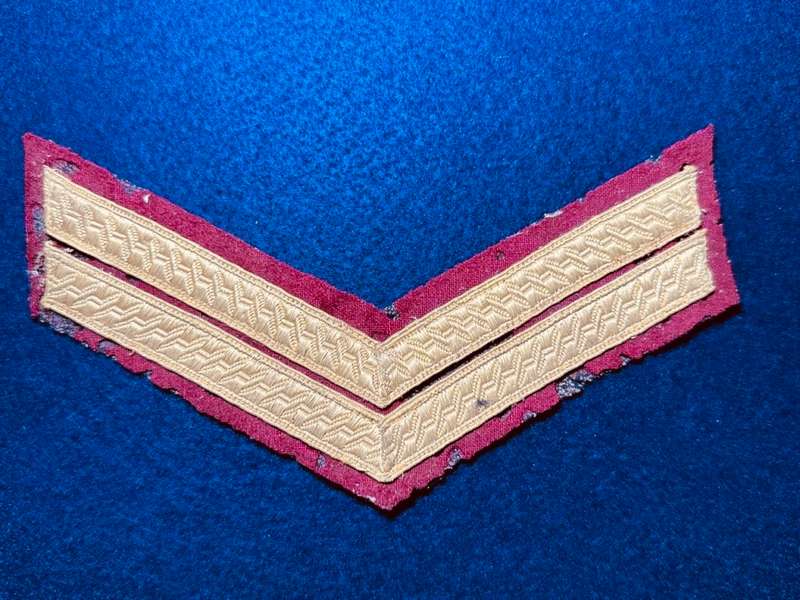 Rhodesian Medical Corps Pre-UDI CPL RANKS BULLION GREENS