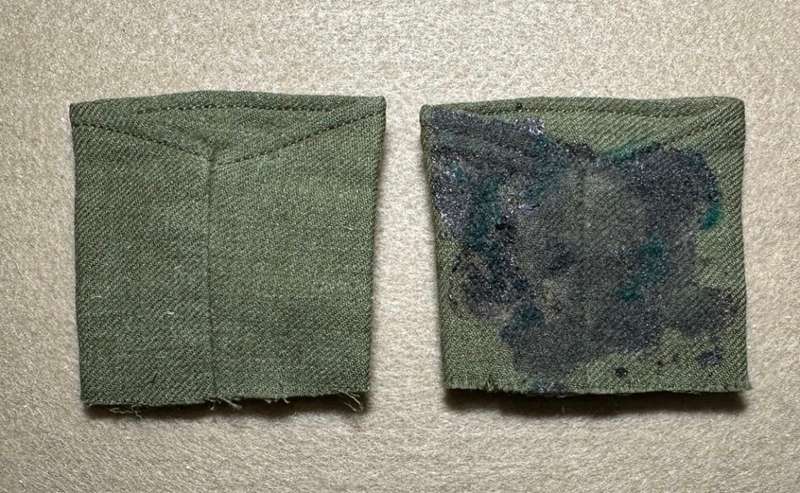 Rhodesian Medical Corps - SET 2ND LT SHOULDER SLIP ONS WW2