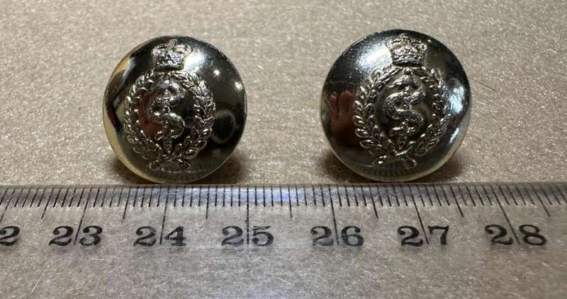 Rhodesian Medical Corps - 2 MEDIUM BUTTONS - QC