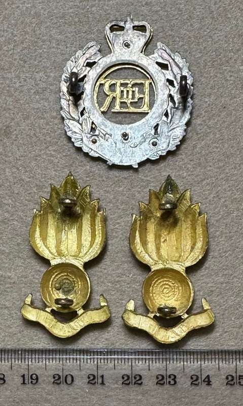 Rhodesian Corps of Engineers - Set Cap and Collars Rhodesia and Nyasaland QC - Variation 2