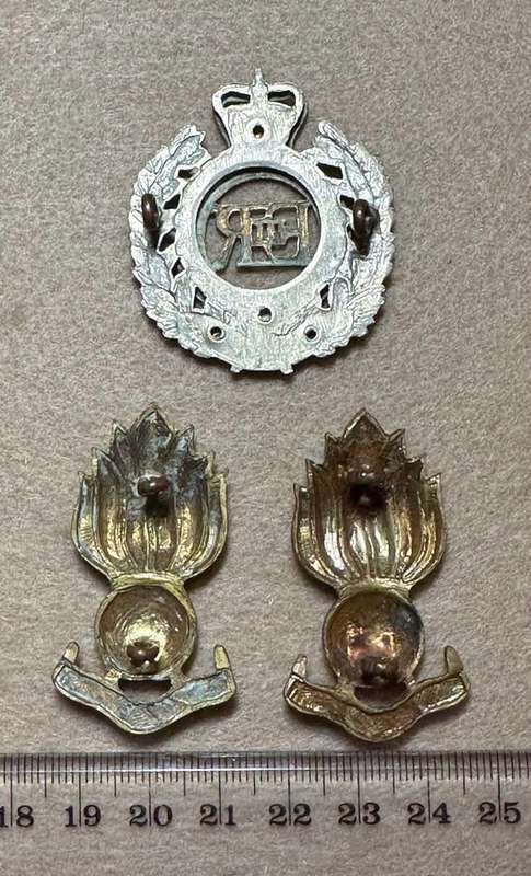 Rhodesian Corps of Engineers - Set Cap and Collars Rhodesia and Nyasaland QC - Variation 3