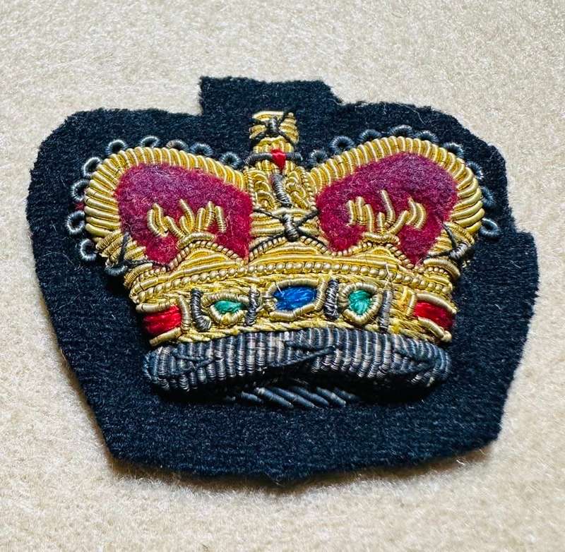 Rhodesian Corps of Engineers - WO2 RANK QUEENS CROWN
