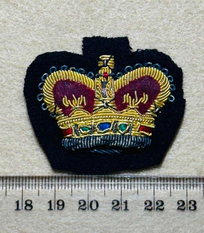 Rhodesian Corps of Engineers - WO2 RANK QUEENS CROWN