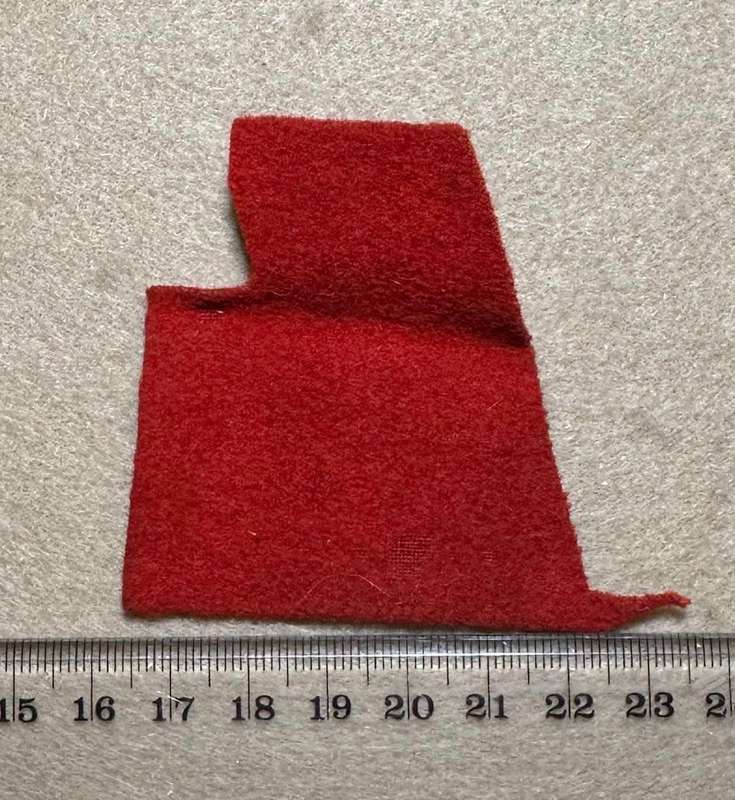 Rhodesian Corps of Engineers - MATERIAL BACKING FOR FLASH - Variation 2