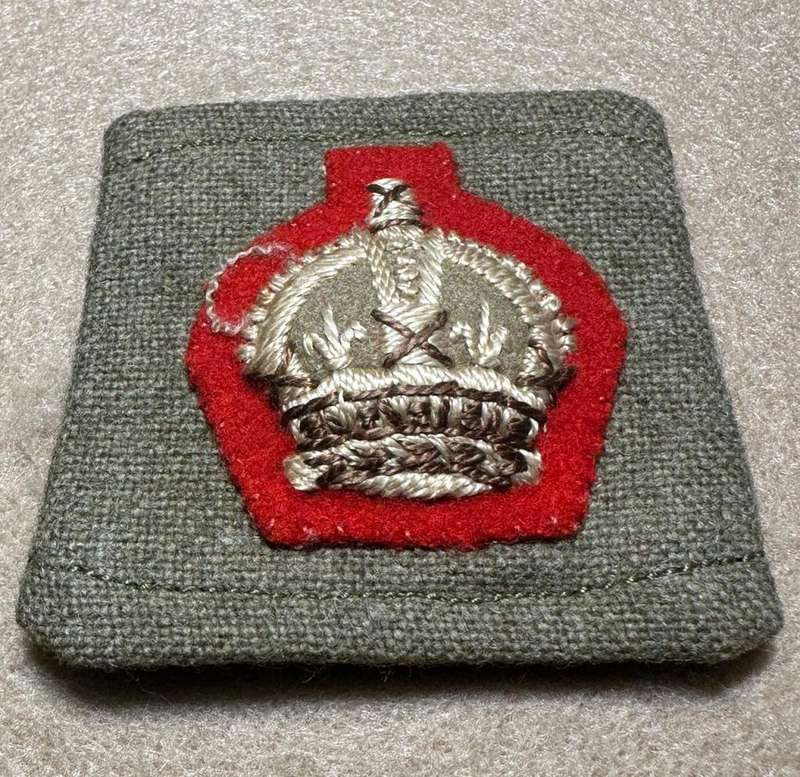 Rhodesian Forces - SINGLE MAJOR RANK BOARDS/SLIP ONS WW2