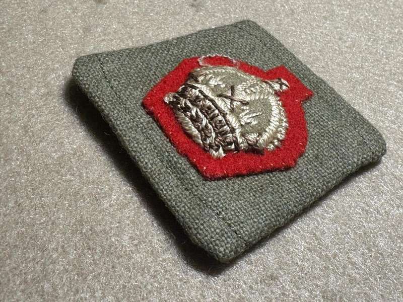 Rhodesian Forces - SINGLE MAJOR RANK BOARDS/SLIP ONS WW2