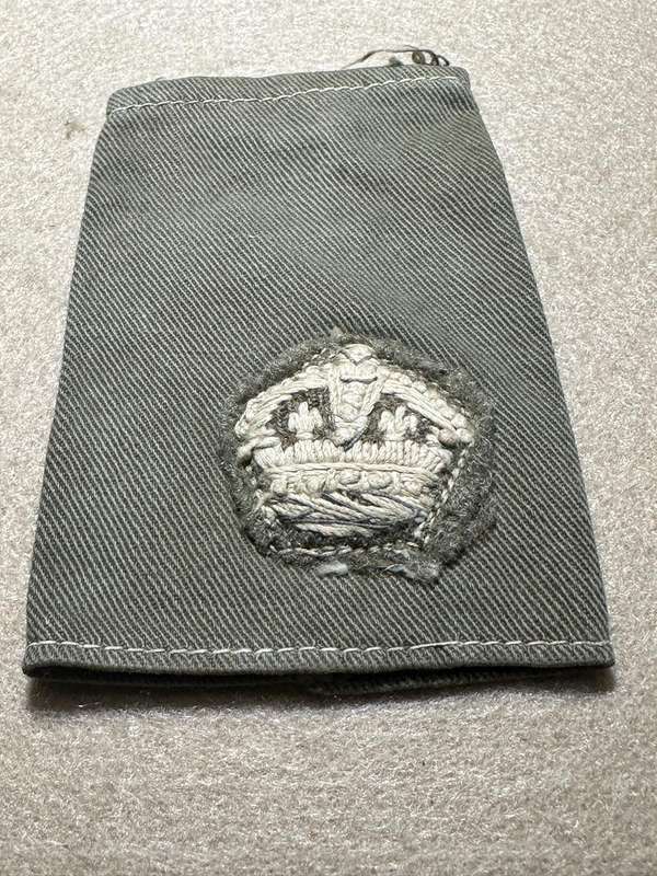 Rhodesian Forces - SINGLE MAJOR RANK BOARDS/SLIP ONS WW2