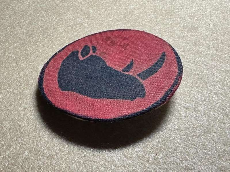 Rhodesian Forces - EAST AFRICA EXPEDITIONARY FORCE FAR EAST WW2 - PADDED with Splitpin Fixing