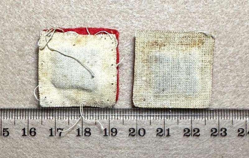 Rhodesian Forces - COTTON RANK PIPS WW2 - PADDED