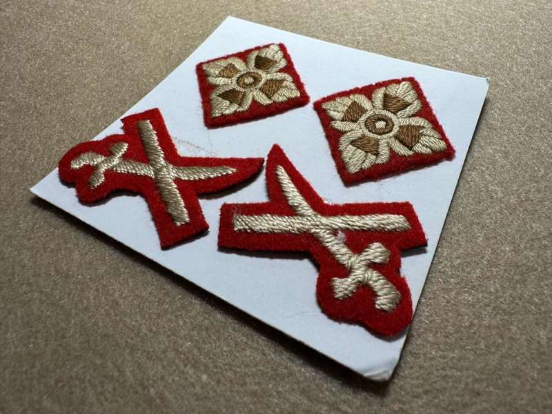 Rhodesian Forces - SET LT GEN RANKS COTTON
