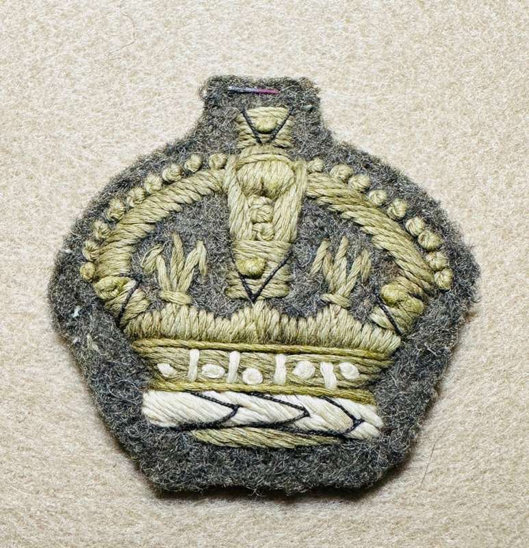 Rhodesian Forces - SOUTH RHODESIA COLOUR SGT CLOTH WW2