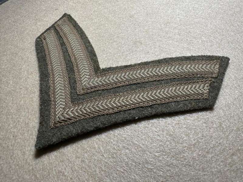 Rhodesian Forces - SINGLE CPL CLOTH RANK
