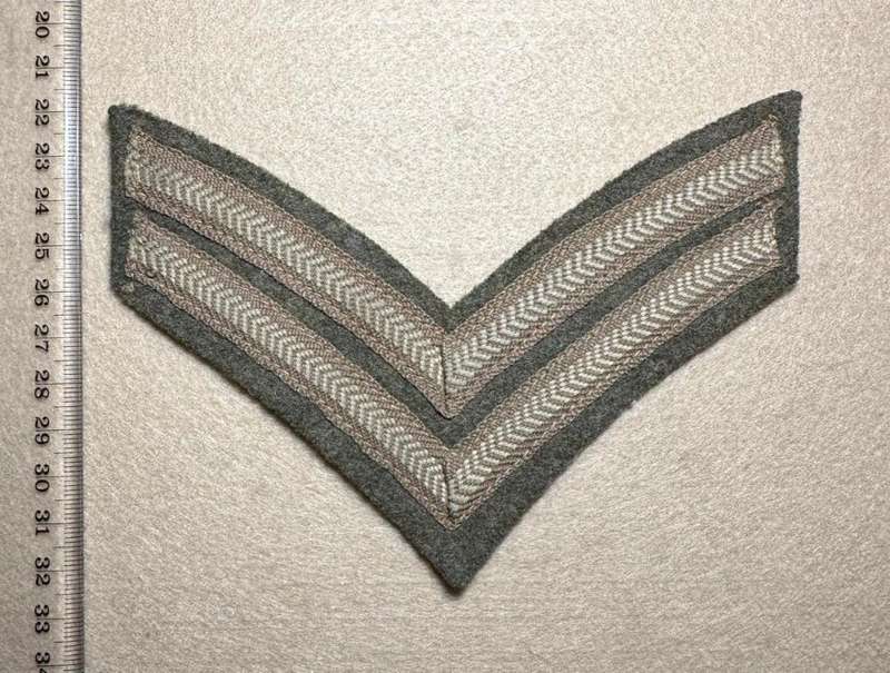 Rhodesian Forces - SINGLE CPL CLOTH RANK