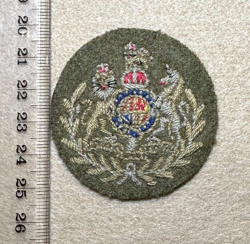 Rhodesian Forces - SINGLE WO CLASS I COTTON RANKS VARIANT