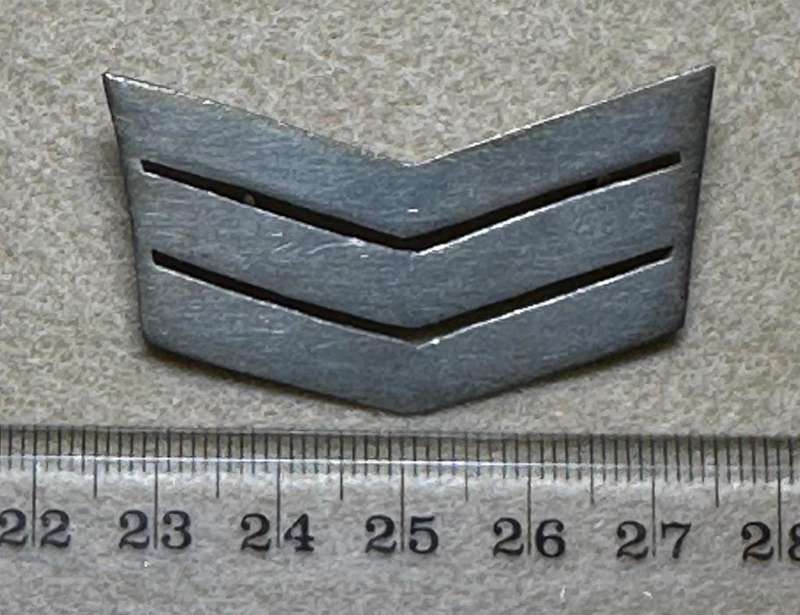 Rhodesian Forces - SGTD STRIPES BRASS ALL VARIANTS - WW2