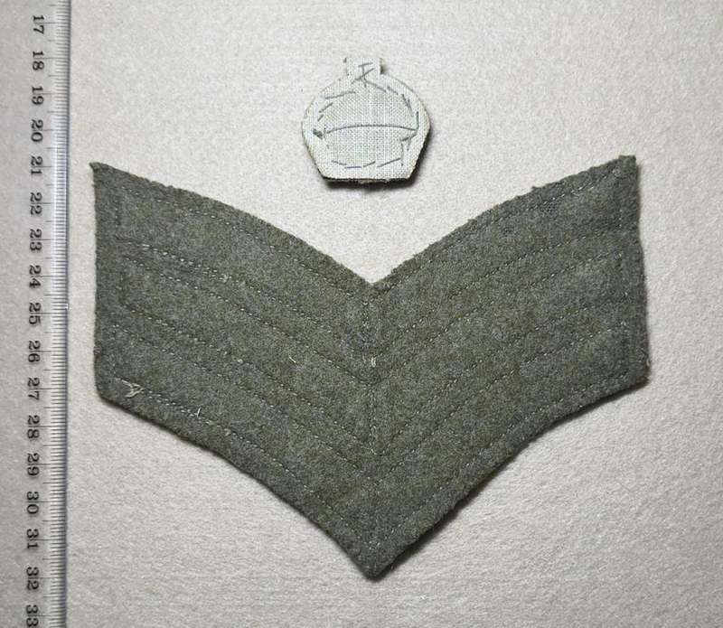 Rhodesian Forces - COLOUR SGT RANK
