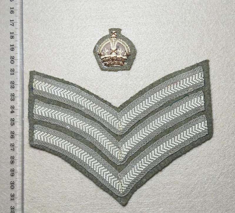 Rhodesian Forces - COLOUR SGT RANK