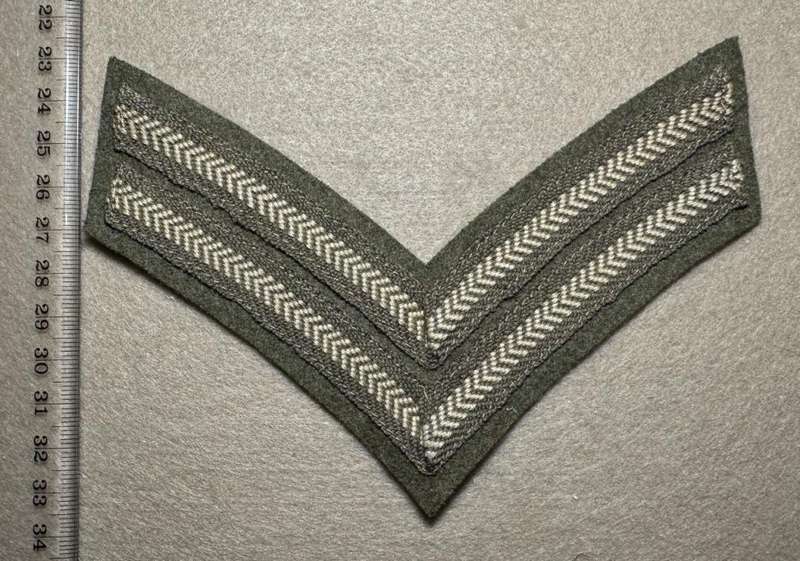 Rhodesian Forces - CORPORAL RANK WITH PRESS STUDS ON BACK