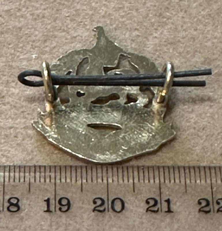 Rhodesian Corps of Military Police - Single Right facing Anodised Collar - 1970 to 1980