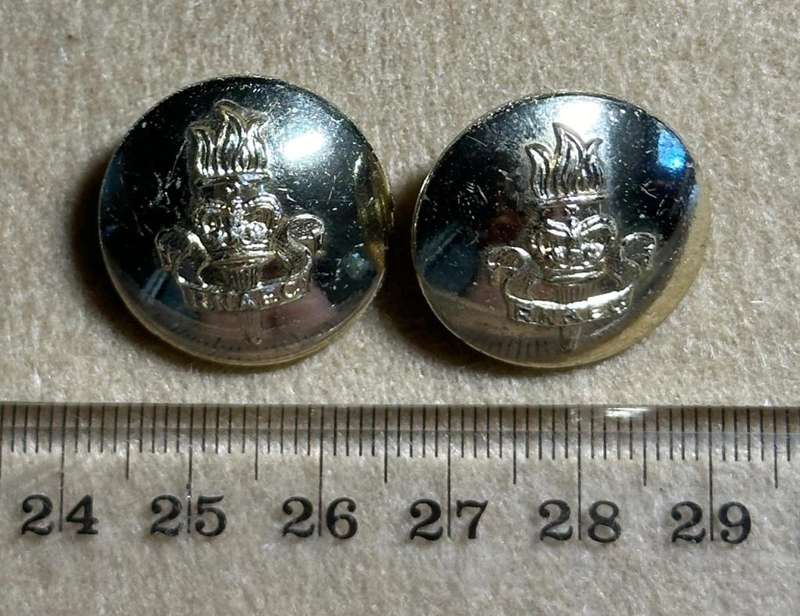 Rhodesian Educational Corps - 2 Large Buttons - by DOWLER of Birmingham