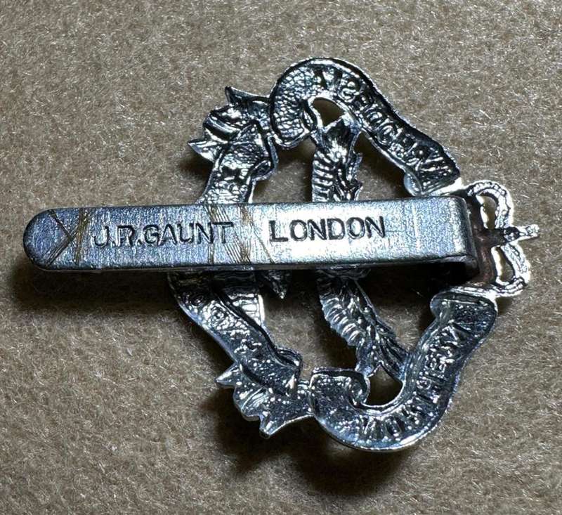 Northern Rhodesia Police - NRP -1 SET CAP AND TWO COLLARS QC, from JR GAUNT, LONDON