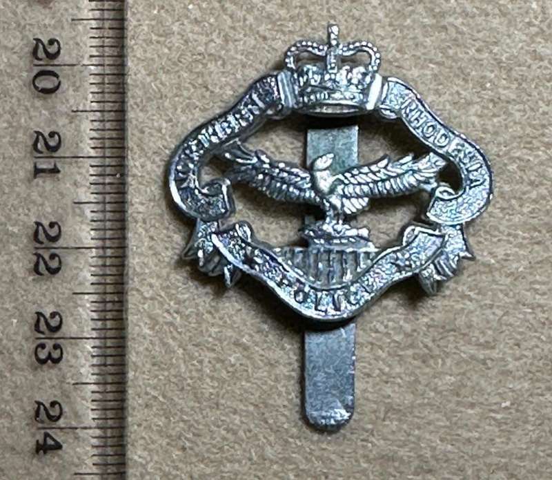 Northern Rhodesia Police - NRP - CAP BADGE QC, from JR GAUNT, LONDON