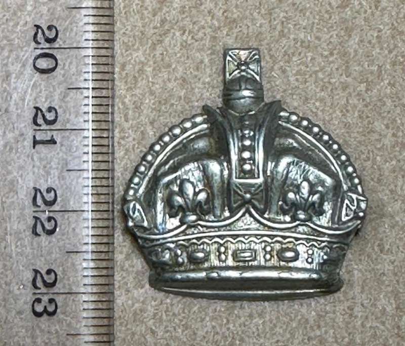 Northern Rhodesia Police - NRP - OFFICERS RANK CROWN KC
