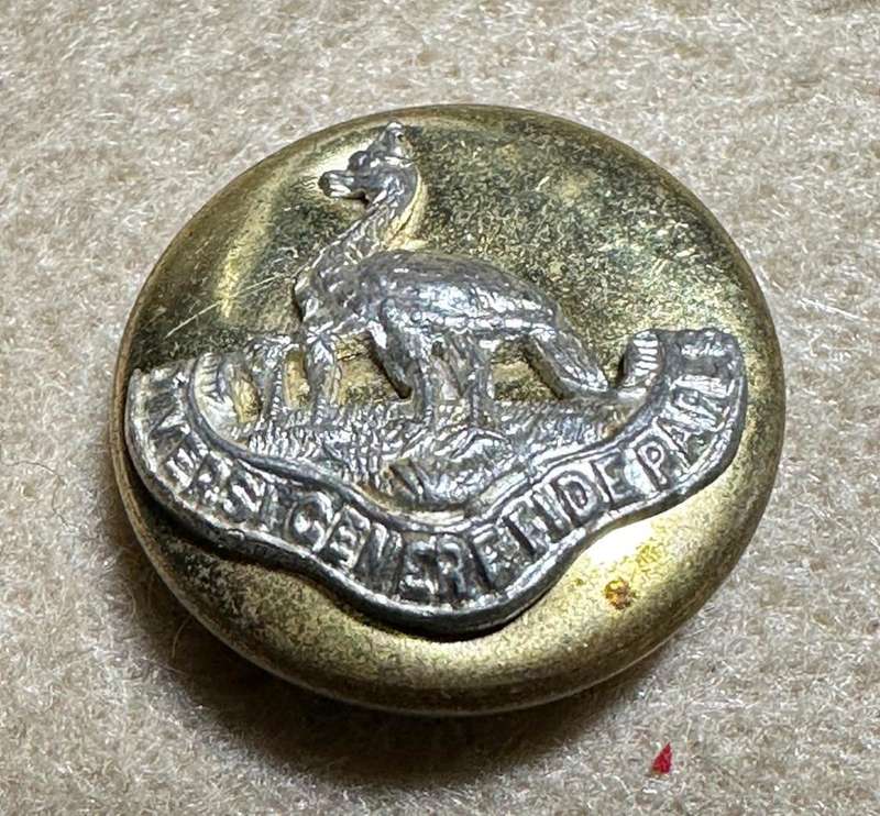 Northern Rhodesia Police - NRP - Single Button, Variation, FIRMIN, LONDON