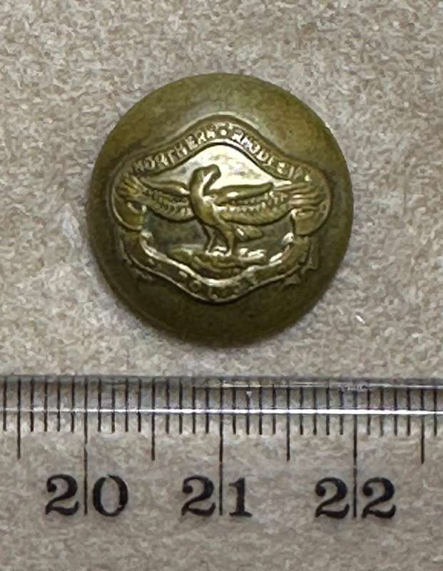 Northern Rhodesia Police - NRP - 1 Button, by FIRMIN, London