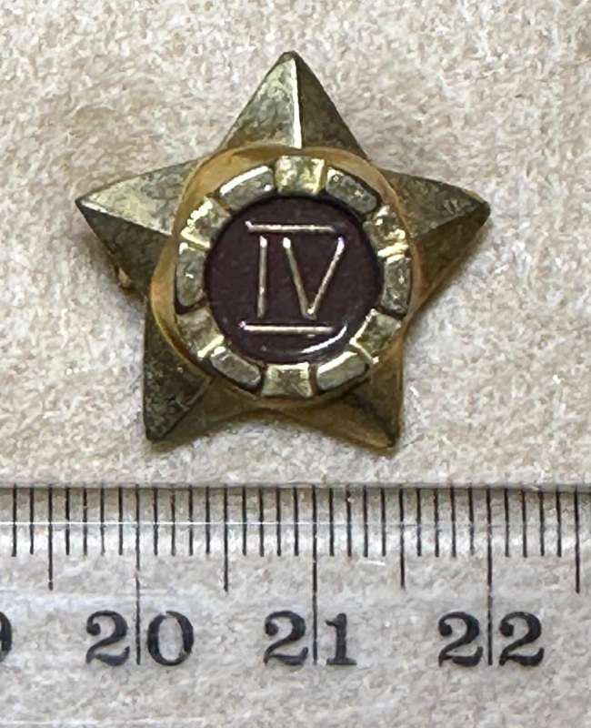 Rhodesian Guard Force - Set of 1 OFFICERS RANK STAR, Colour Variant