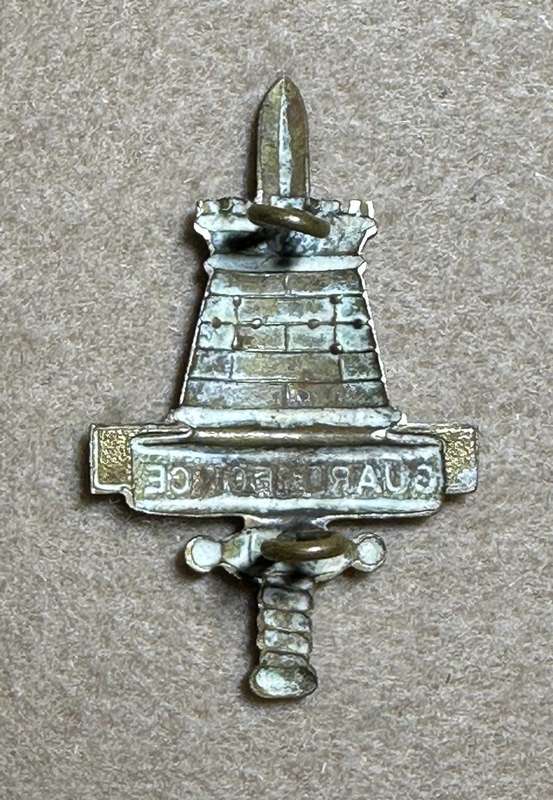 Rhodesian Guard Force - Brass Cap Badge - Variation 1