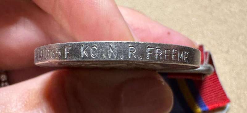 Rhodesian Guard Force - GSM AND ZIM 131865F KEEP COMM. N.R. FREEME
