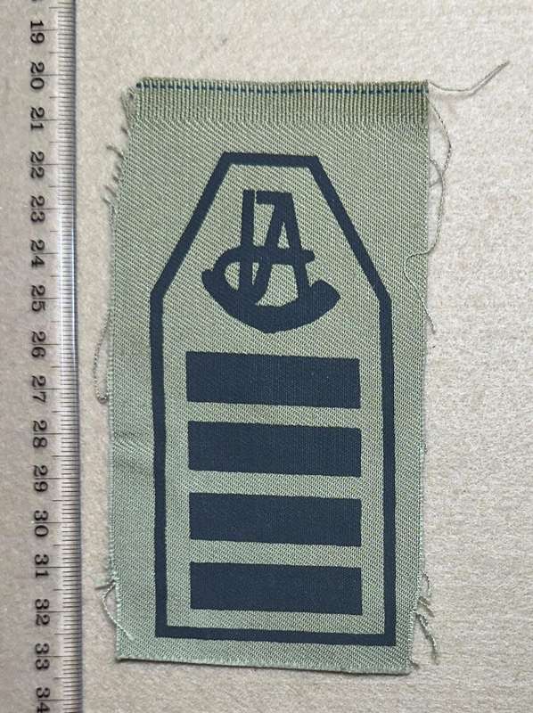 Rhodesian INTAF - KHAKI STAFF VEDETTE