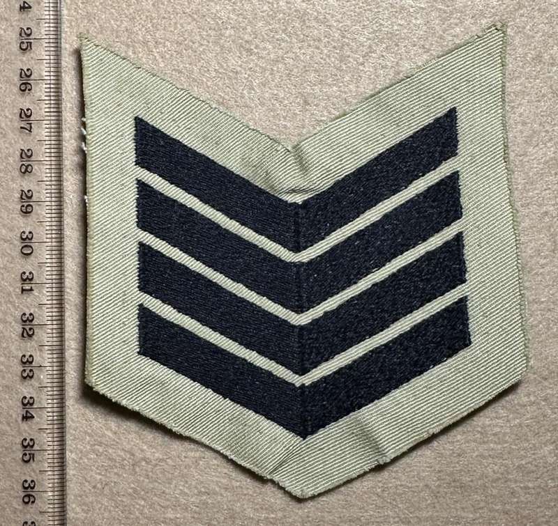 Rhodesian INTAF - SGT MAJ 4 STRIPES KHAKI