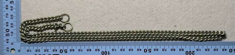 Rhodesian INTAF - BRASS Gorget Chain