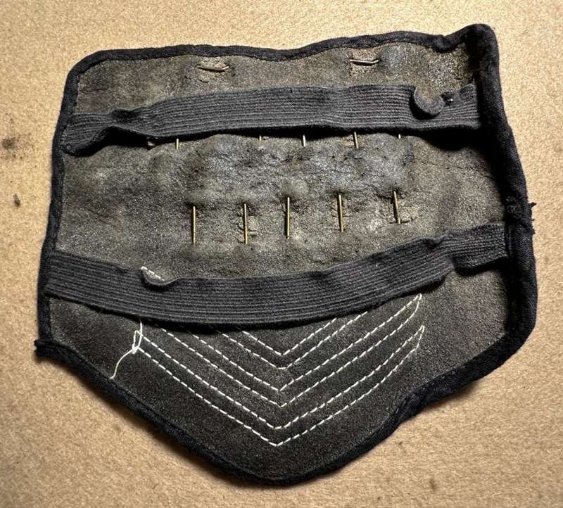 Rhodesian Boys Brigade - SGT RANK ARM SLEEVE WITH 13 PROFICIENCY BADGES (1977)